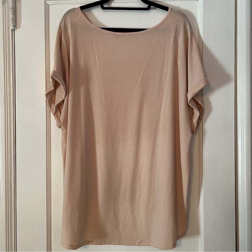 NWT Belldini Size 3X Studded Shoulder High Low Top - Picture 7 of 10